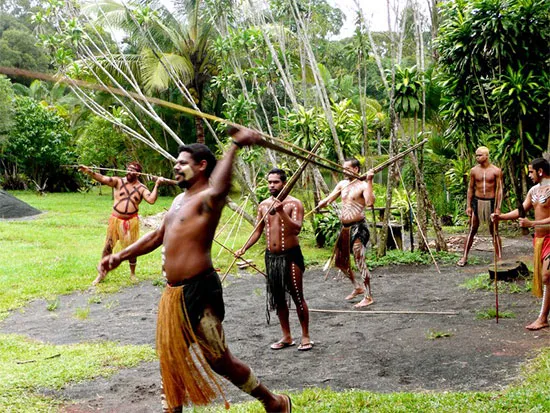 Посетить деревню аборигенов