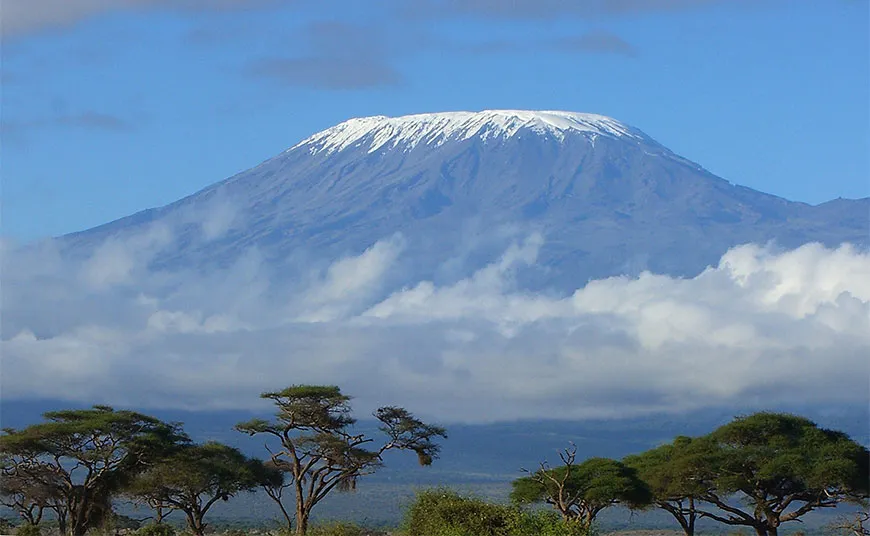 Самые большие вулканы мира - Килиманджаро
