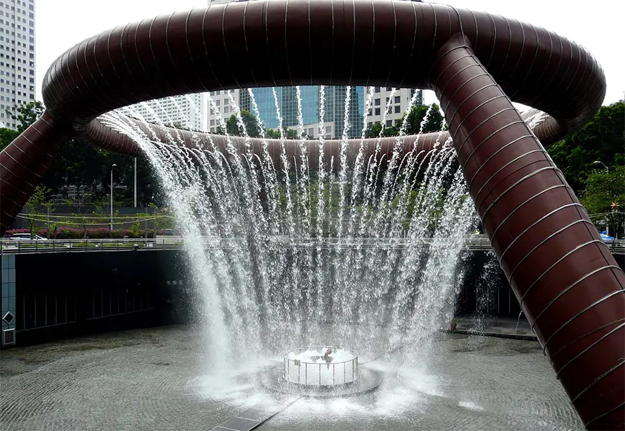 Достопримечательности Сингапура - Фонтан богатства