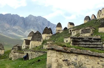 Город мертвых в Северной Осетии