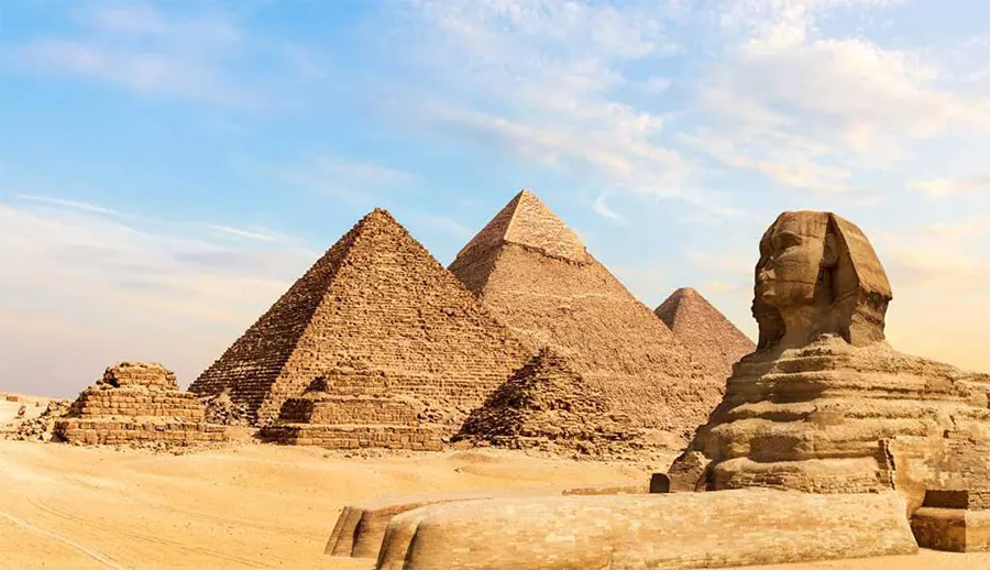 7 чудес света - Пирамиды в Гизе