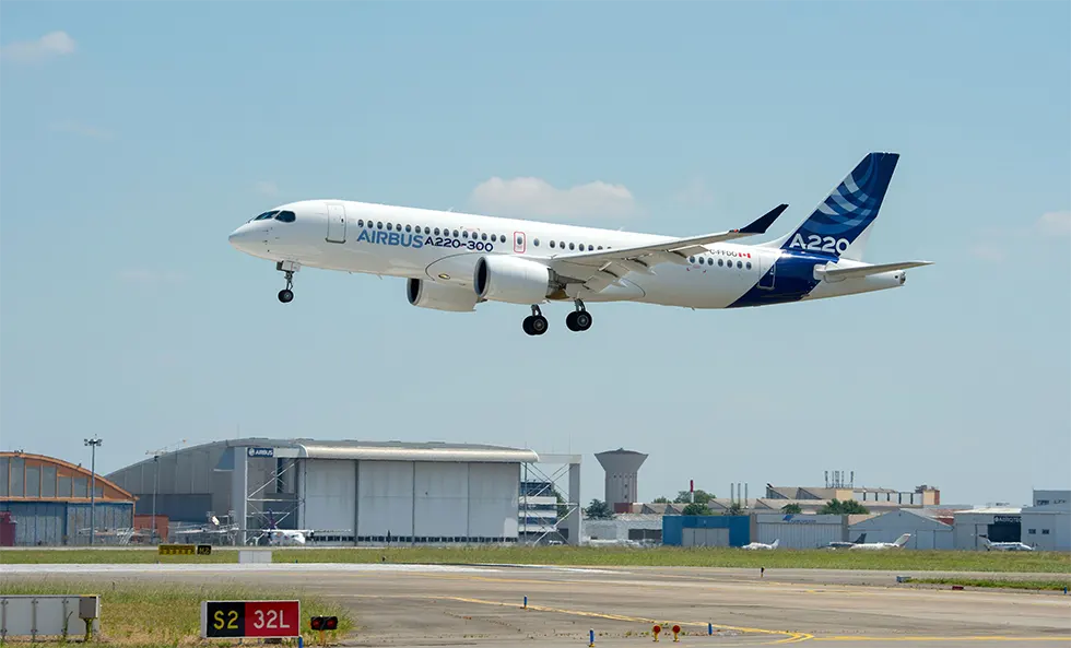 Самые безопасные самолеты в мире - Bombardier CSeries