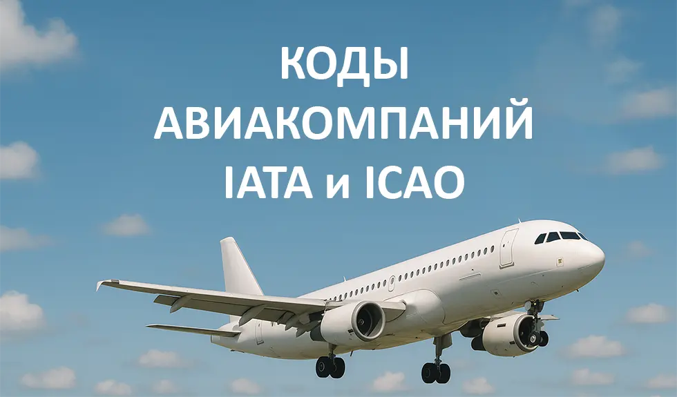 Коды авиакомпаний IATA и ICAO