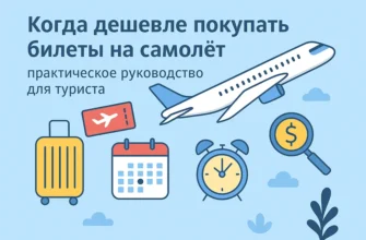 Когда дешевле покупать билеты на самолёт
