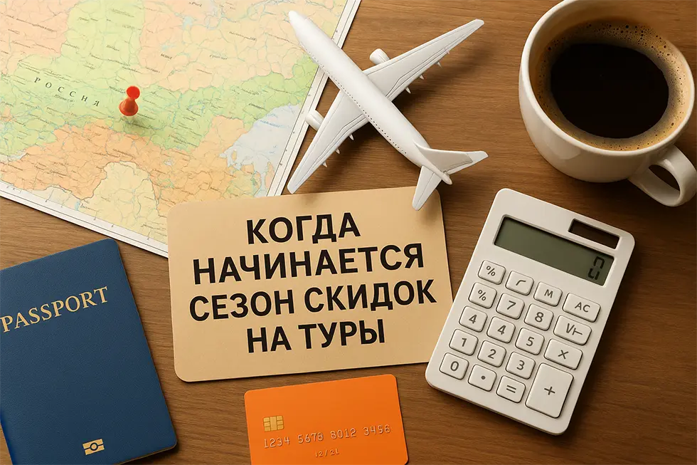 Когда начинается сезон скидок на туры
