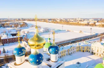 Тверь: Императорский дворец и набережная Волги