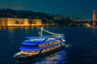 Вечерний 3-часовой круиз по Босфору с ужином (от причала)