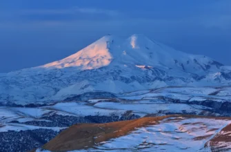 Русская Исландия или плато Бермамыт днем