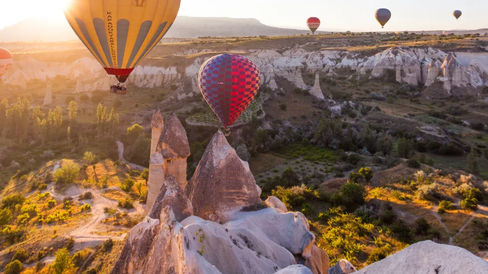 Полет на воздушном шаре над Каппадокией