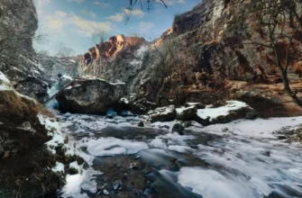 Медовые водопады и гора Кольцо