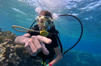 Дайвинг на одном из лучших пляжей Шарм-эль-Шейха