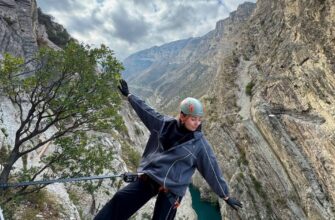 Сулакский каньон, катание на катере и бархан Сарыкум и Пещера Нохъо