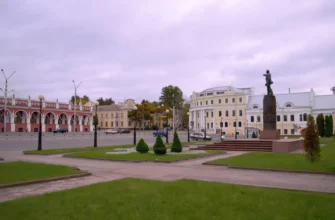 Обзорная по Калуге. Исторический центр и космическая застава города