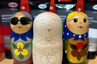 Мастер-класс по росписи матрешек для детей и взрослых