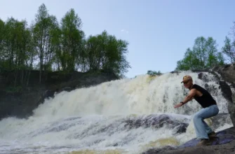Фьорды и великолепие водопадов Кольского берега зимой и летом!