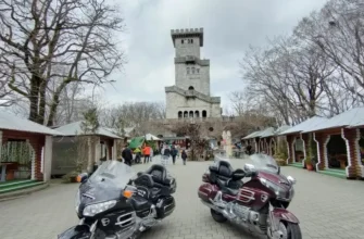 На круизном мотоцикле — на гору Ахун