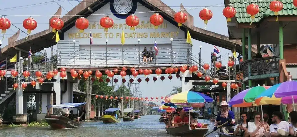 Неповторимый Таиланд: плавучий рынок Дамноен Садуак, Тайский Экспресс и храм Дракона