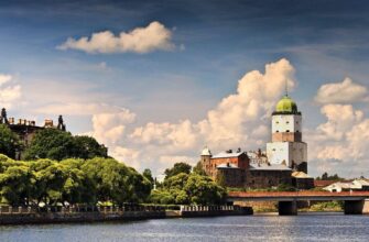 Замок и улочки средневекового Выборга