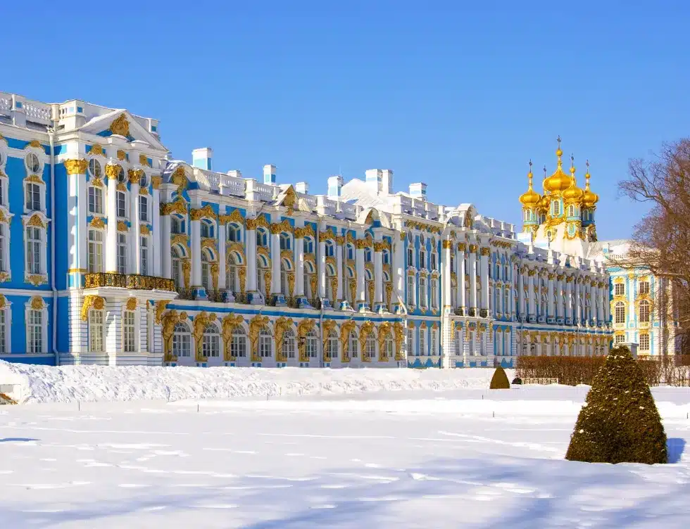 В Царское Село на автомобиле: Дворец, Янтарная комната и Французский парк