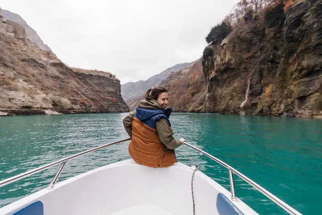 Сулакский каньон, Нохъо и бархан Сарыкум из Дербента с прогулкой на катере