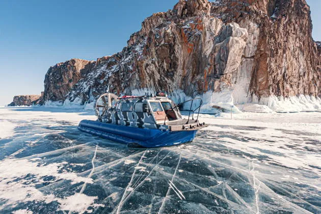 На аэроходе к бухте Песчаной