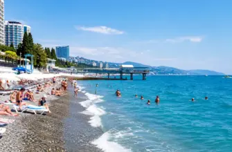 Центральный пляж Адлера